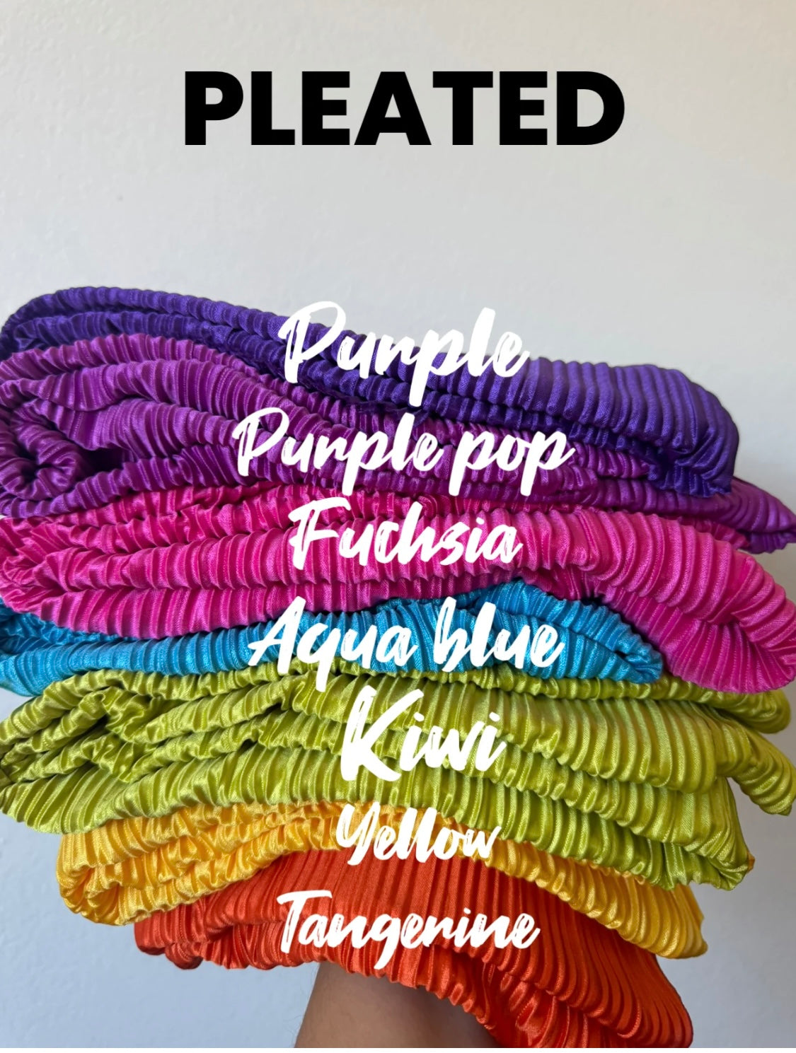 Bright & Bubbly Pleated