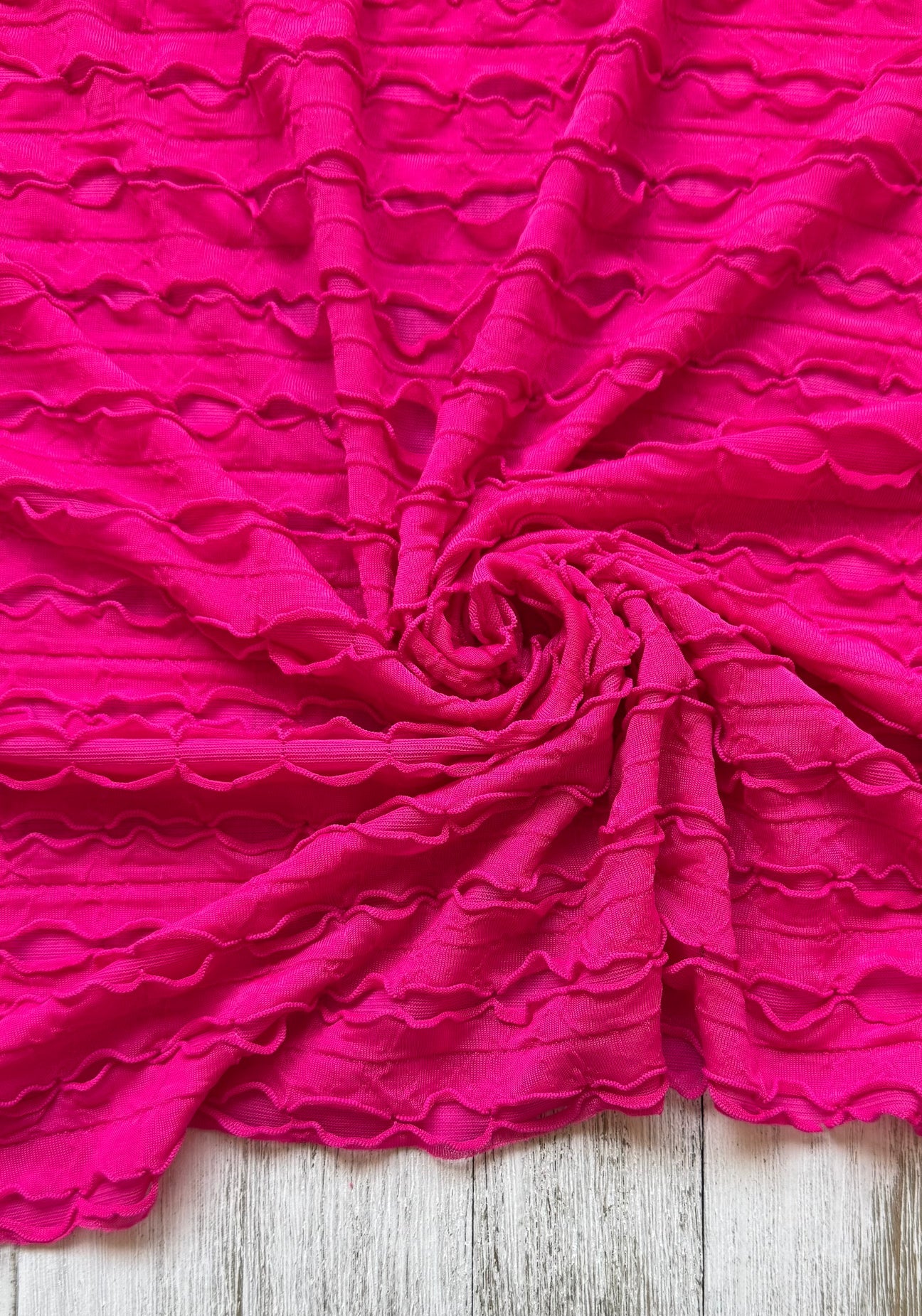 Hot Pink Ruffles