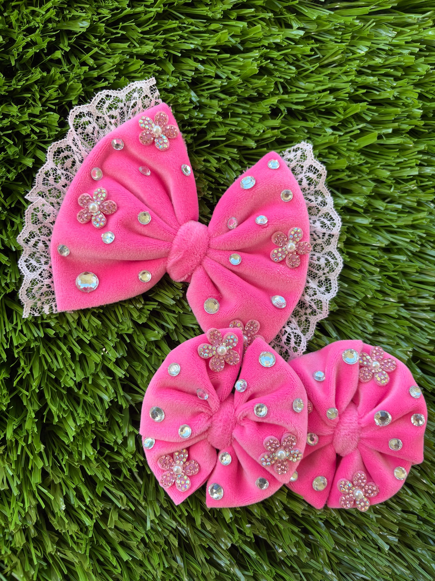 Sparkly Flowers & Diamonds