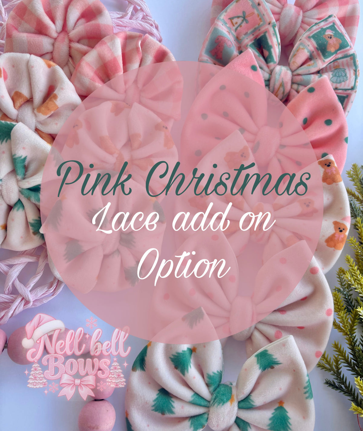 Pink Christmas - ADD ON OPTION