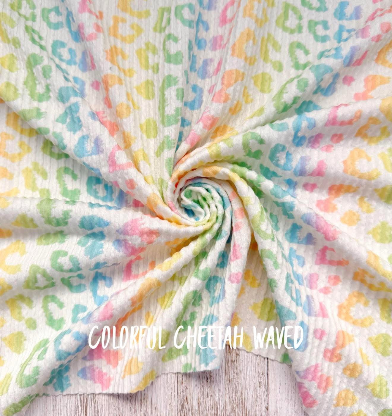 Colorful Cheetah Wave