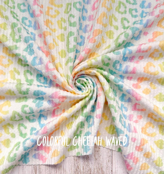 Colorful Cheetah Wave