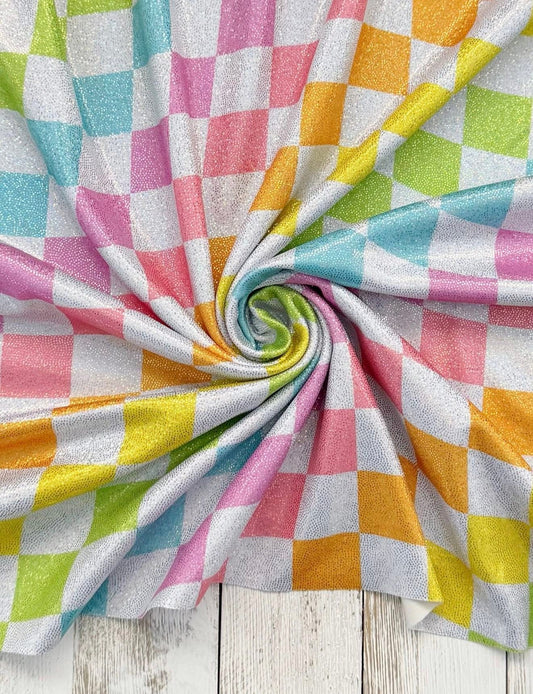 Rainbow Checkered Holo