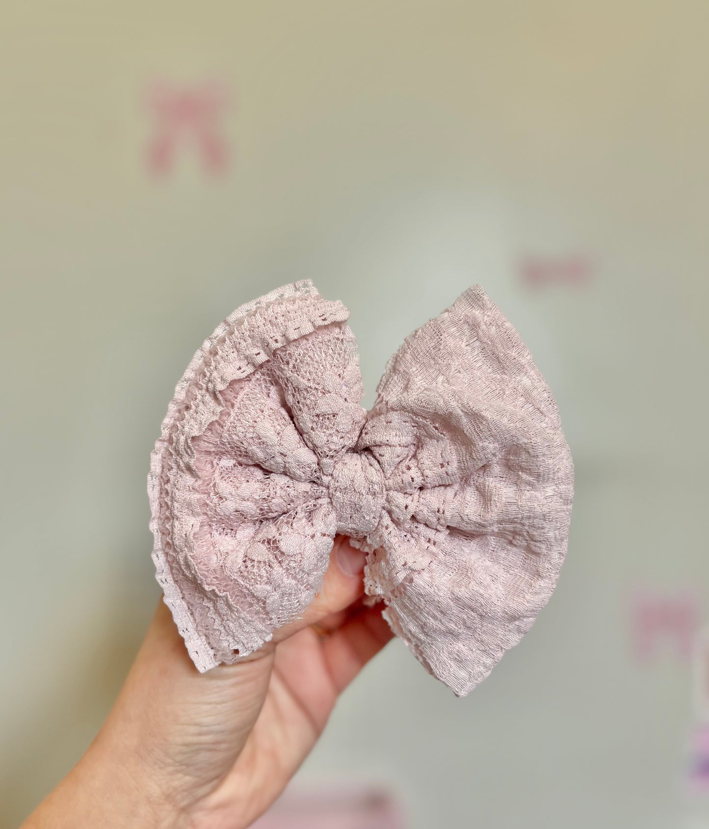 Dusty Ross Floral Ruffle Lace