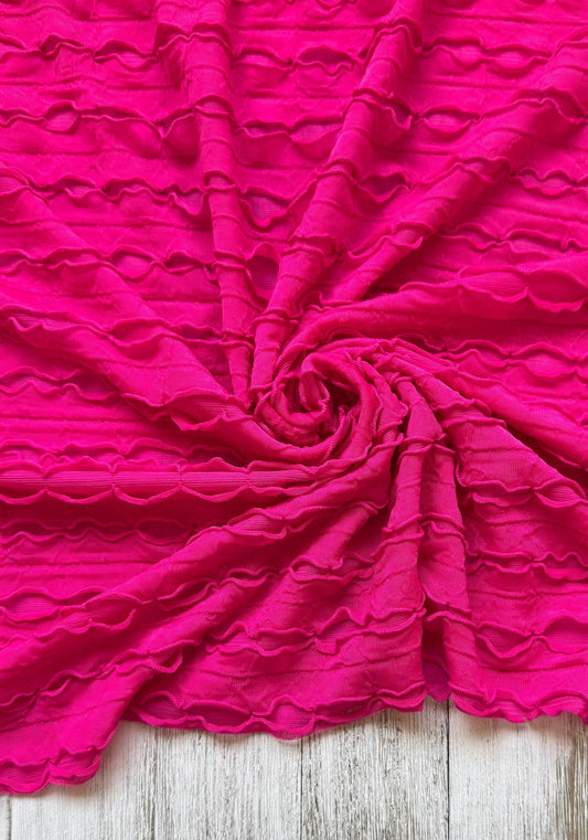 Hot Pink Ruffles