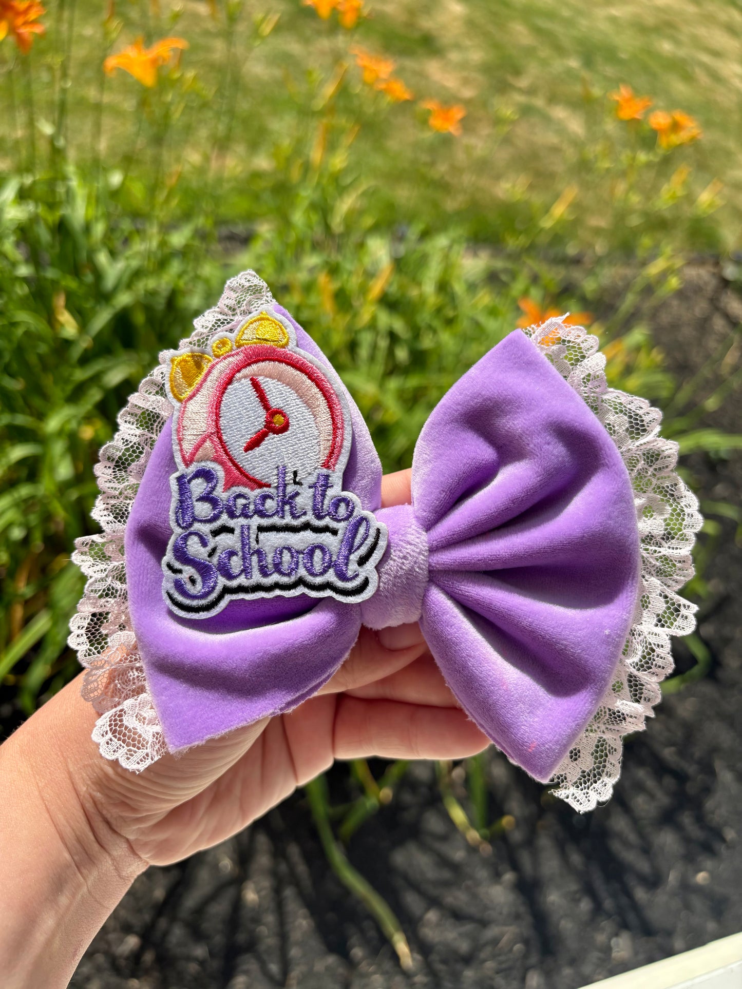 Purple Back to school! + Lace