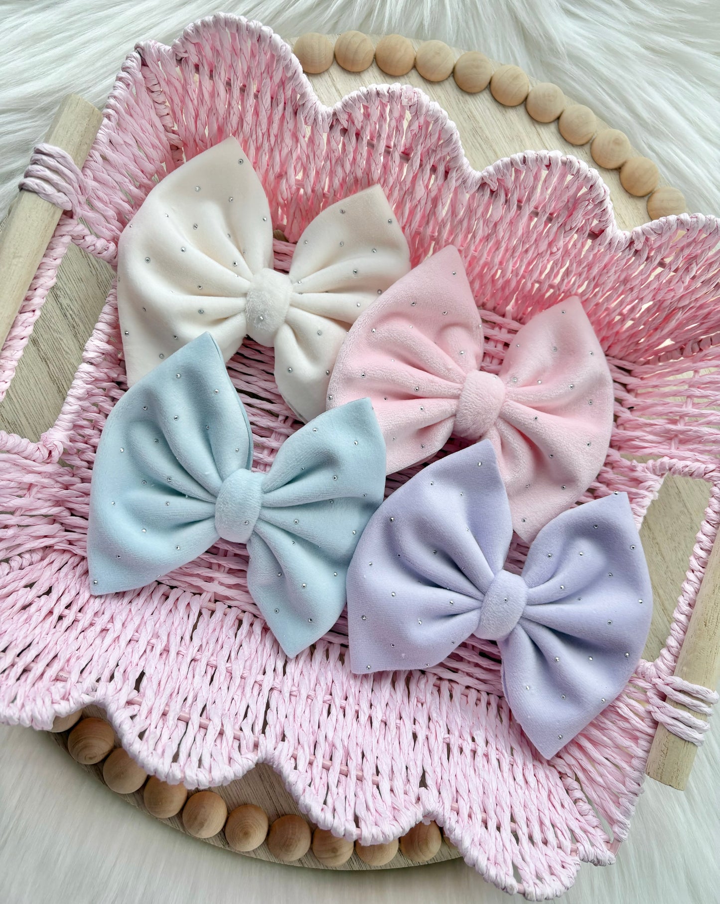 Pastel Rhinestone Plushy