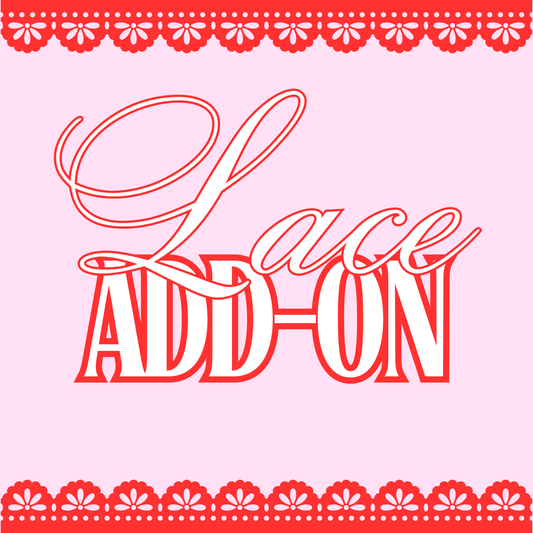 Vday Lace add - Any bow Any style!